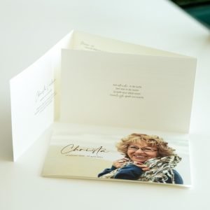 RBL 001 - Rouwbrief drieluik met foto