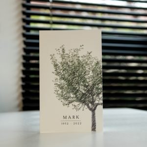 RB 833 - Rouwbrief met boom