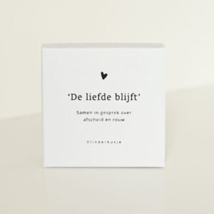 Gesprekskaartjes ‘De liefde blijft’