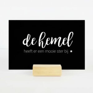 Troostkaart - de hemel