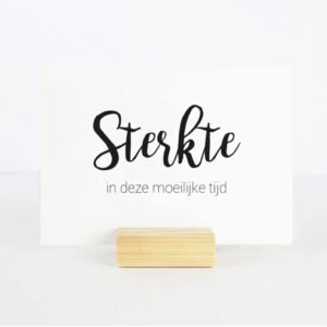 Troostkaart - sterkte