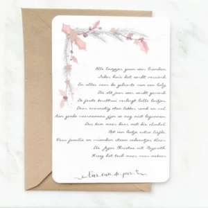 Wenskaart Vers Van De Pers - alle lampjes gaan weer branden