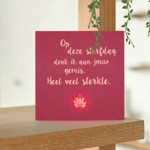 Wenskaart - op-deze-sterfdag bewerkt