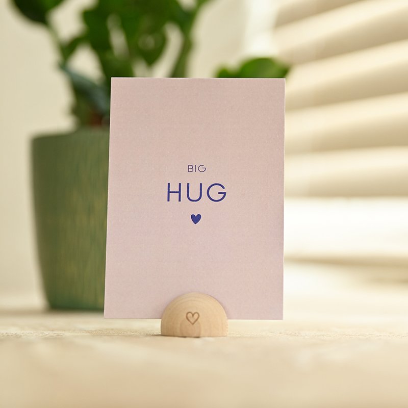 wenskaart - big hug