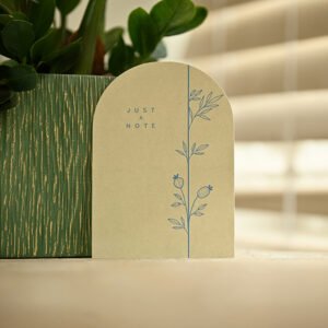 Wenskaart - Just a note