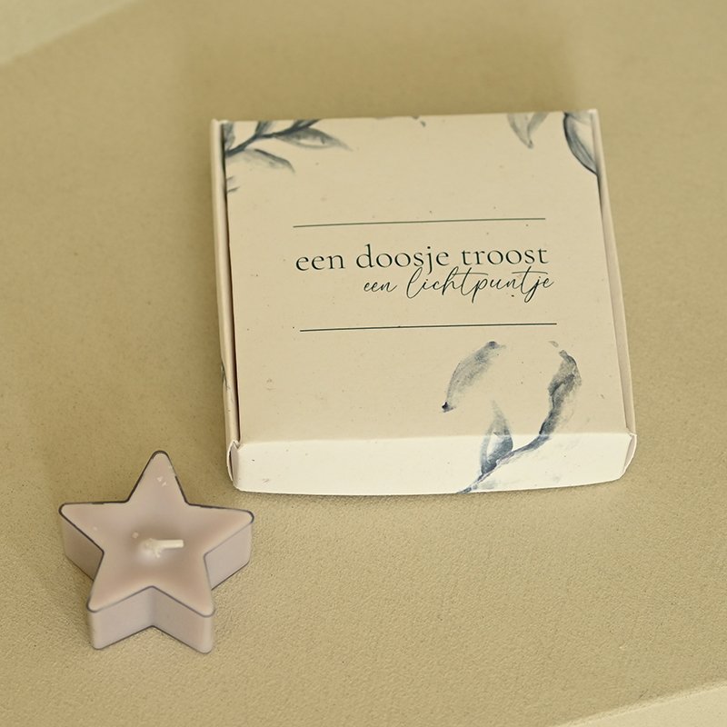 Doosje troost met lichtpuntje